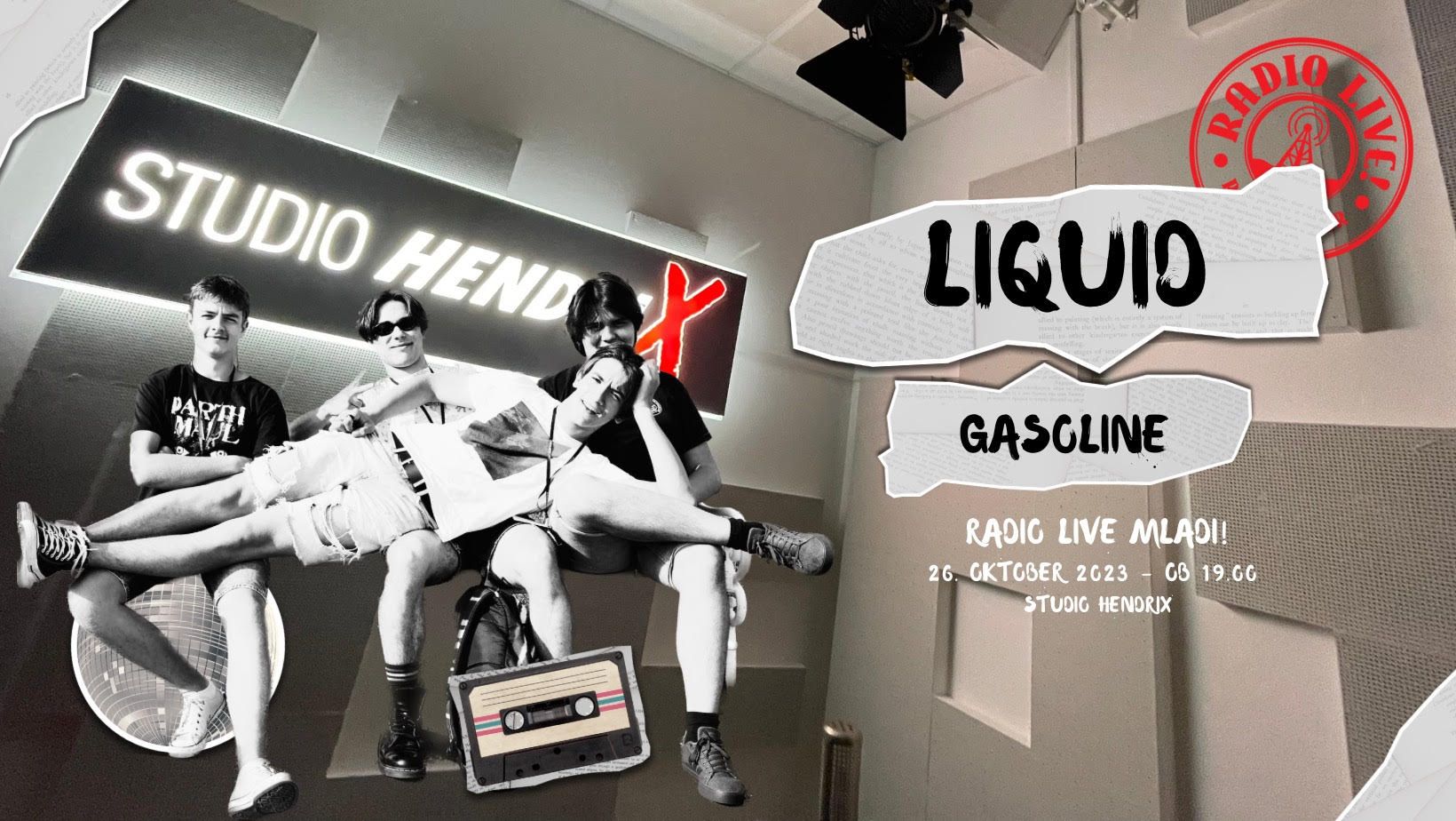 Liquid Gasoline @ radioLive mladi!