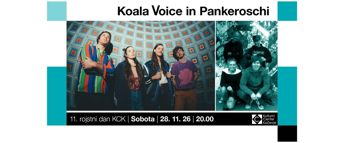 KOALA VOICE in PANKEROSCHI, 11. rojstni dan KCK