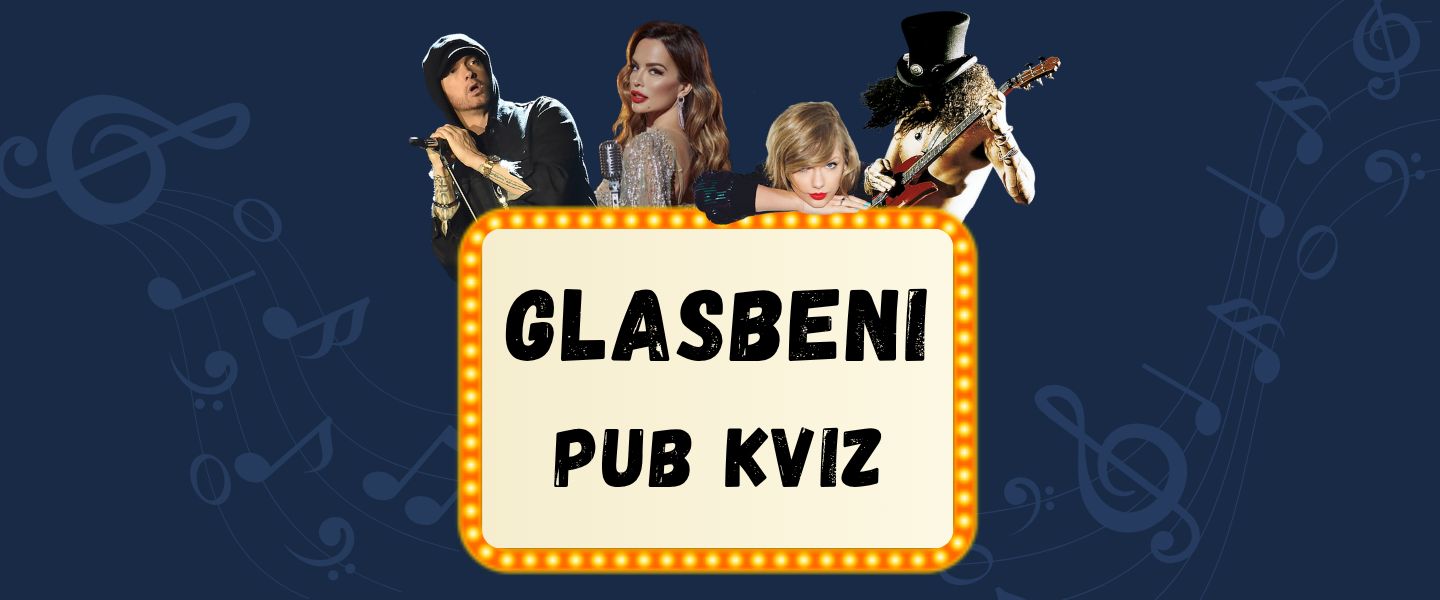 Tematski pub kviz: GLASBA (ponovitev)