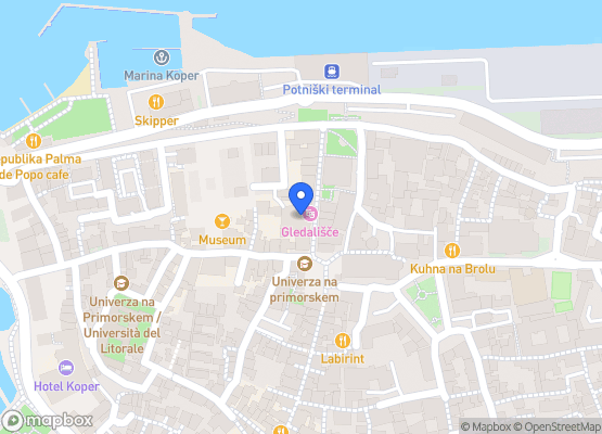 Gledališče Koper Teatro Capodistria