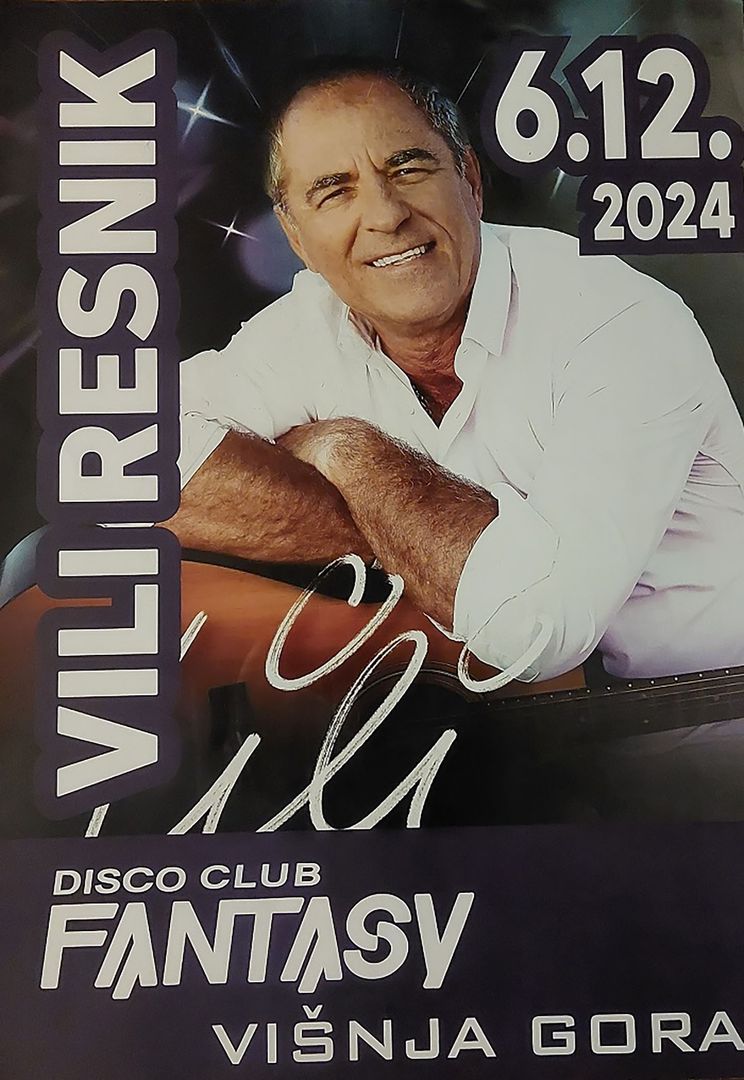 Vili Resnik v Disco Clubu Fantasy