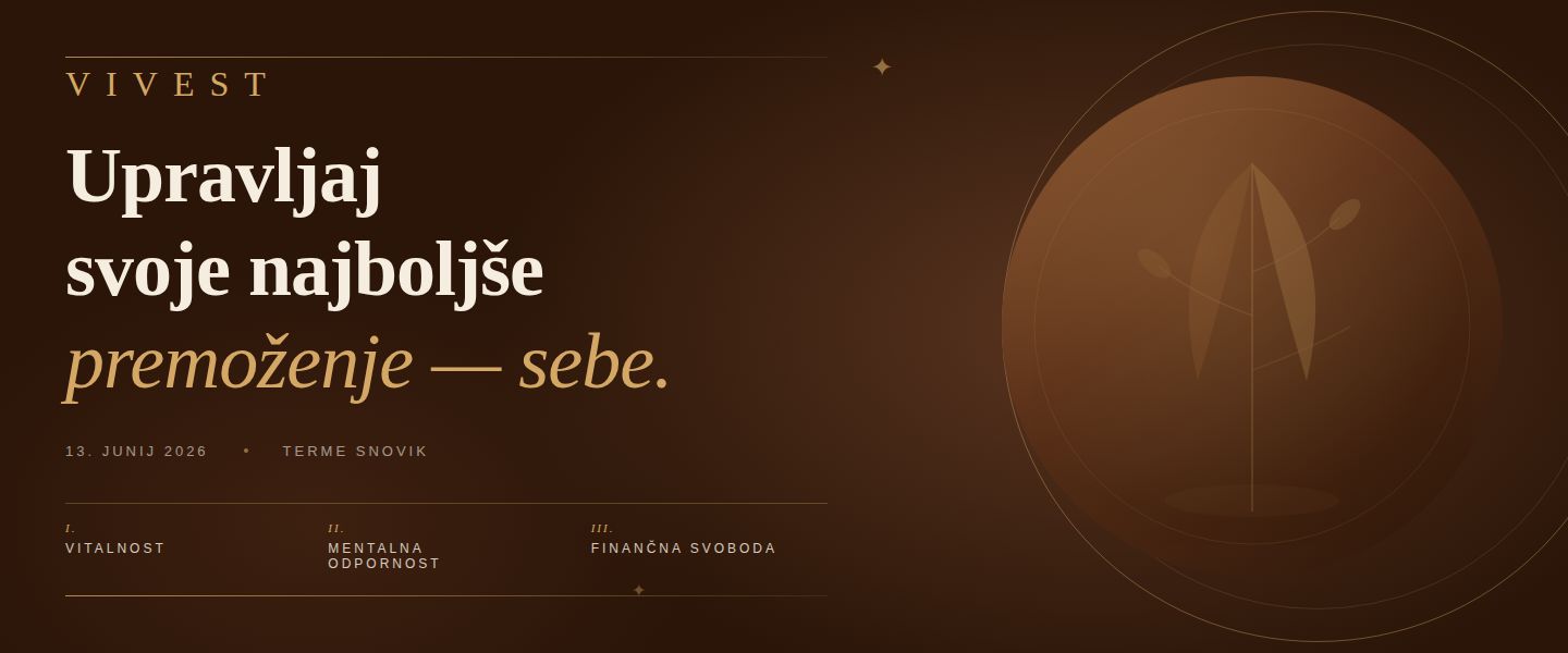 Upravljaj svoje najboljše premoženje - sebe